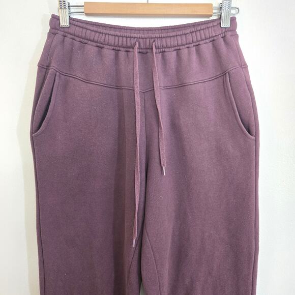 Madewell MWL Betterterry Jogger Sweatpants Manor Purple Size S - Picture 4 of 10